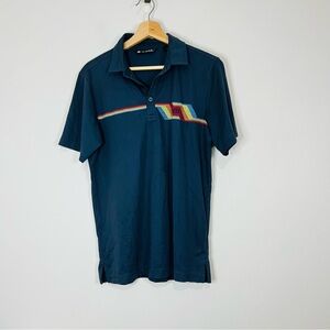 Travis Mathew Neon BYOB Performance Polo Small